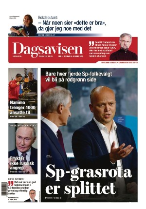 Dagsavisen 28.10.25 Dagsavisen 28.10.25