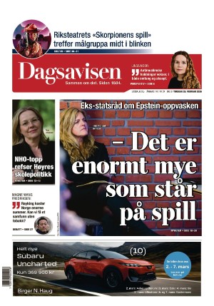 Dagsavisen 26.02.26