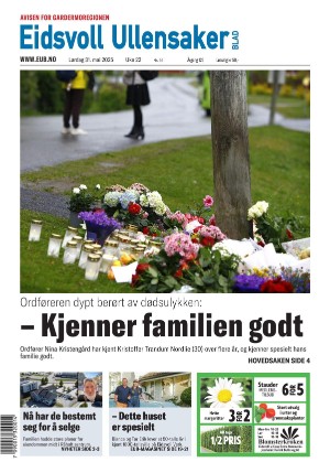 Eidsvoll Ullensaker Blad 31.05.25