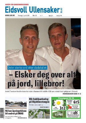 Eidsvoll Ullensaker Blad 03.06.25