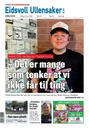 Eidsvoll Ullensaker Blad 10.06.25