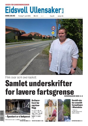 Eidsvoll Ullensaker Blad 17.06.25