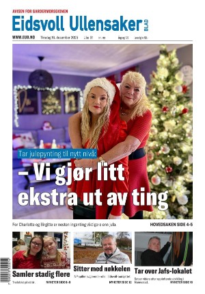Eidsvoll Ullensaker Blad