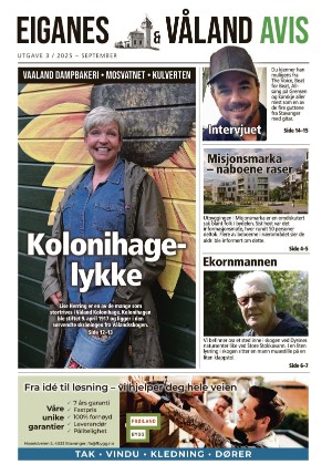Eiganes & Våland Avis 2025/3 (15.09.25)
