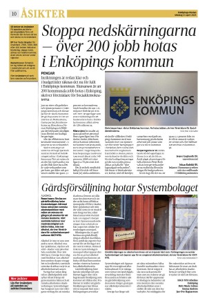 Enköpings-Posten 2025-04-21