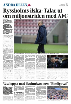 Eskilstuna-Kuriren Sektion B 2025-09-03