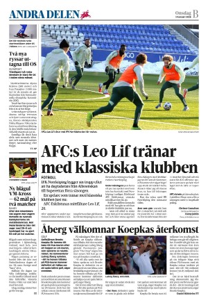 Eskilstuna-Kuriren Sektion B 2026-01-14