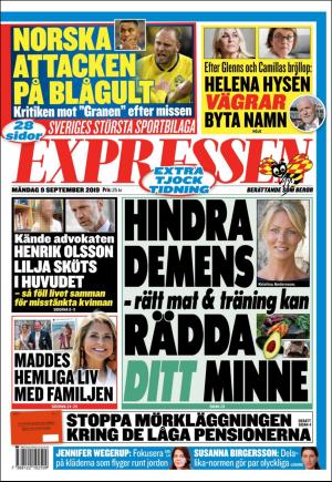 Expressen 2019 09 09