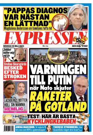 Expressen 2025-05-26