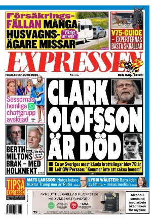 Expressen 2025-06-27
