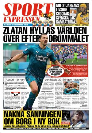 Expressen Sport 2020 11 02