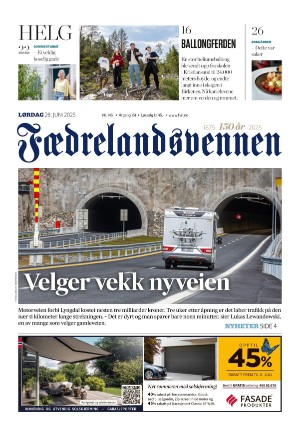 Fædrelandsvennen 28.06.25