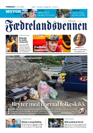 Fædrelandsvennen 17.07.25