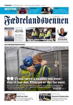 Fædrelandsvennen 11.09.25