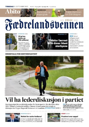 Fædrelandsvennen 16.09.25