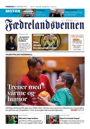 Fædrelandsvennen 16.10.25