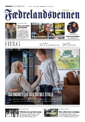 Fædrelandsvennen 18.10.25