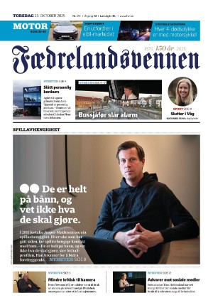Fædrelandsvennen 23.10.25