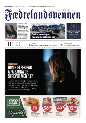 Fædrelandsvennen 24.10.25