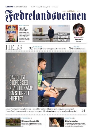 Fædrelandsvennen 25.10.25