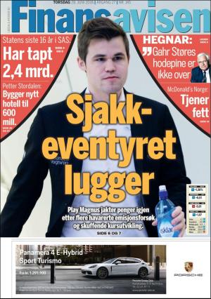 Finansavisen 28 06 18 Finansavisen 6 28 18