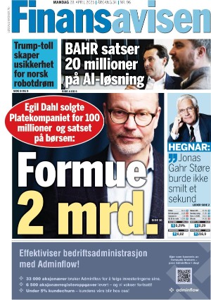 Finansavisen 28.04.25