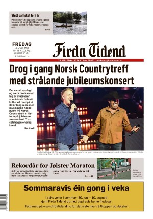 Firda Tidend 11.07.25
