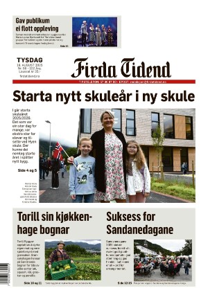 Firda Tidend 19.08.25
