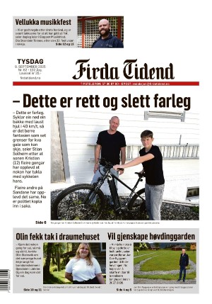 Firda Tidend 09.09.25