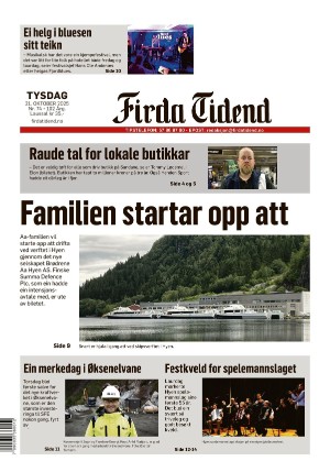 Firda Tidend 21.10.25