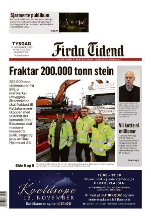 Firda Tidend 11.11.25