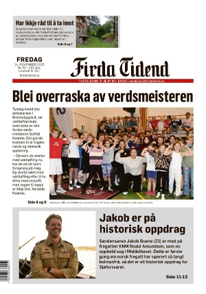 Firda Tidend 14.11.25