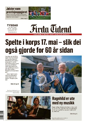 Forside Firda Tidend