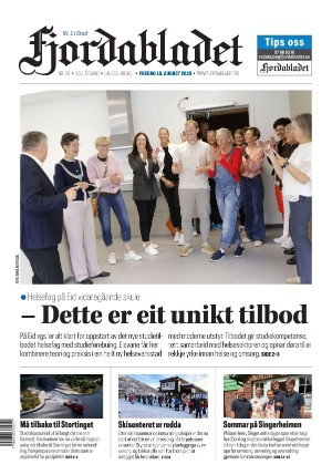 Fjordabladet 15.08.25