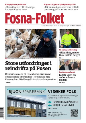 Fosna-Folket 18.03.25