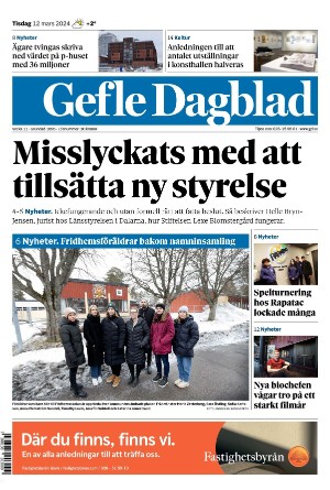 Gefle Dagblad 2024-03-12
