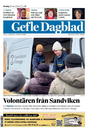Gefle Dagblad 2024-03-20