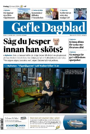Gefle Dagblad 2024-03-22