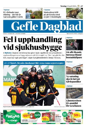Gefle Dagblad 2024-04-18