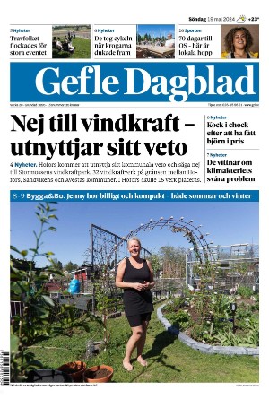 Gefle Dagblad 2024-05-19