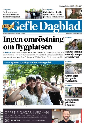 Gefle Dagblad 2025-06-14