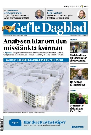 Gefle Dagblad 2025-06-20