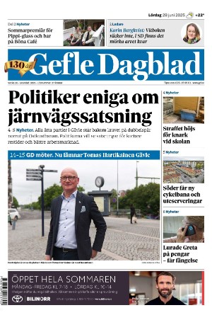 Gefle Dagblad 2025-06-28
