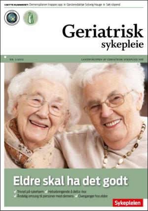 Sykepleien - Geriatrisk 2012/1 (07.03.12)