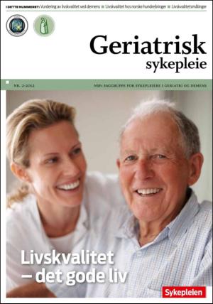 Sykepleien - Geriatrisk 2012/2 (31.05.12)