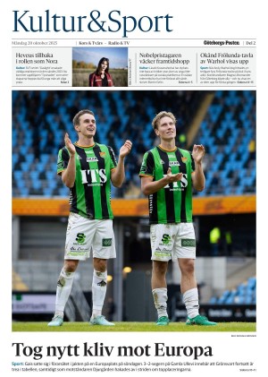 Göteborgs-Posten Section 2025-10-20