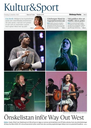 Göteborgs-Posten Section 2025-10-22