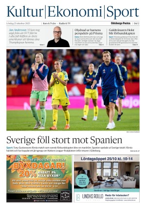 Göteborgs-Posten Section 2025-10-25