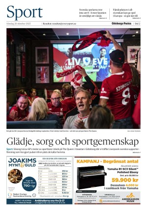 Göteborgs-Posten Section 2025-10-26