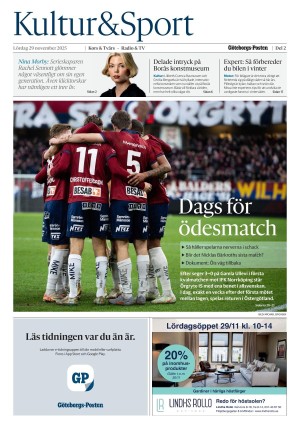 Göteborgs-Posten Section 2025-11-29
